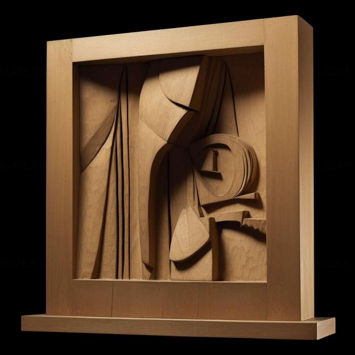 نموذج ثلاثي الأبعاد لآلة CNC 3D Art 